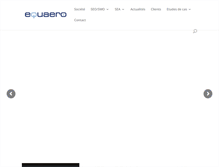 Tablet Screenshot of equaero.com